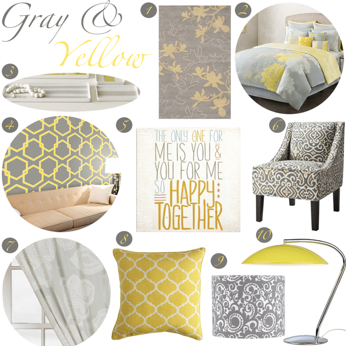 Gray And Yellow 