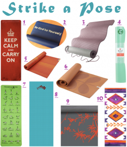 10 Cute Yoga Mats - Peach of Mind