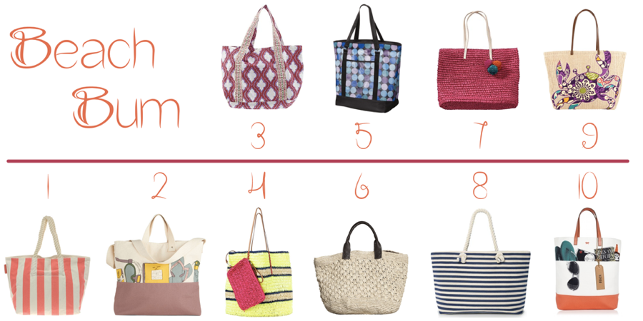 10 Must-Have Beach Bags