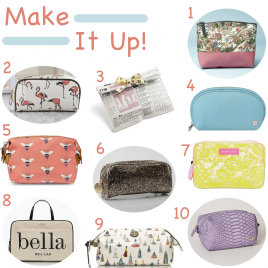10 Cute Makeup Bags - Peach of Mind